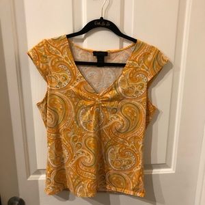 💫2/$10💫VINTAGE 70's Style Paisley Top